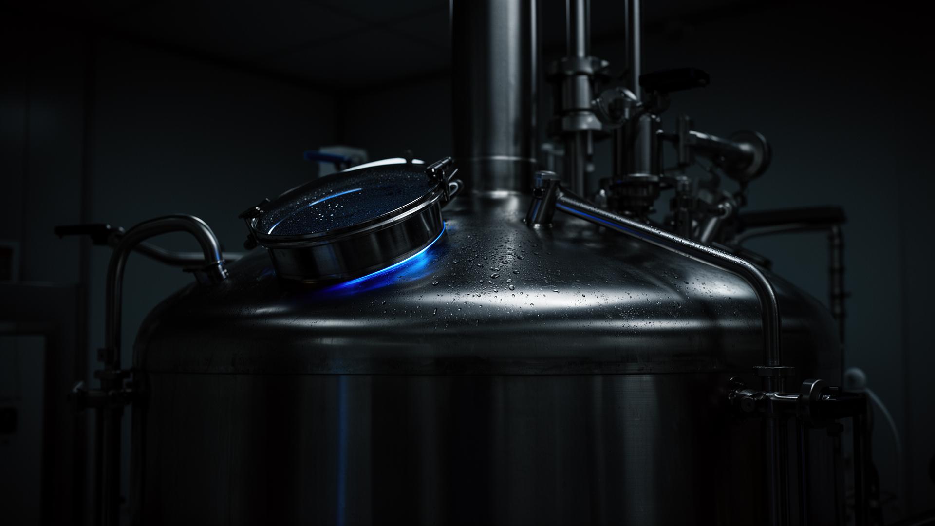 Industrial bioreactor in a clean room
